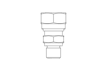 Raccord de tube L 8 G1/8" St-Zn DIN2353