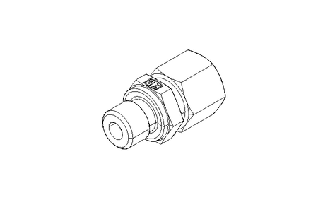 Raccord de tube L 10 G1/4" St-phos