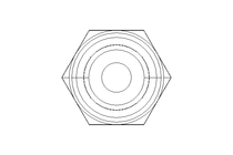 Rohrverschraubung L 10 G1/4" St-phos