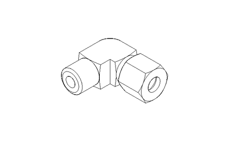 Conexão roscada de tubo L 8 R1/4"