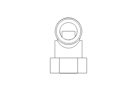 Raccord de tube L 15 R1/2" 1.4571