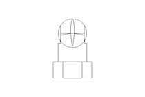 Pipe screw connector L 15 R1/2" 1.4571