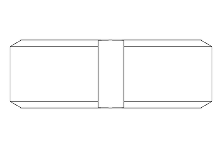 Slotted nut F DN25 1.4404 DIN11851