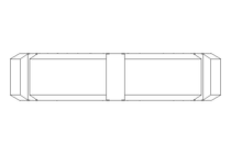 Slotted nut F DN65 1.4301 DIN11851