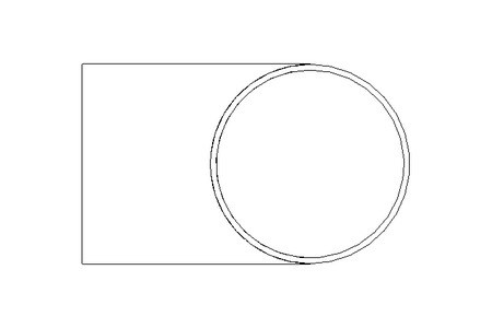 T-Stück TS 70x2 1.4404 DIN 11852