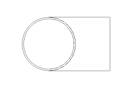 T-Stück TS 70x2 1.4404 DIN 11852