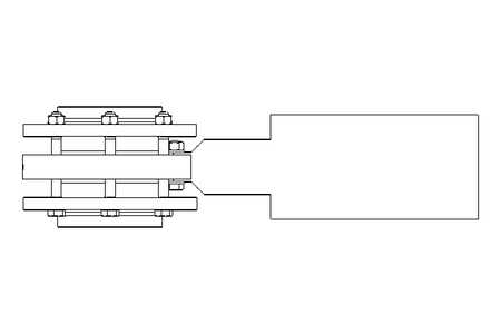 VALVE PNEUM.  ZFA    DN80