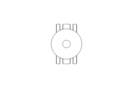 DISK VALVE ZFA 44821 PNEUM DN 65