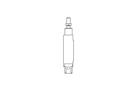 Doppelt wirkender Zylinder D25 Hub25