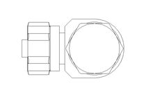 L-Schnellverschraubung LCK-1/4-PK-6-KU