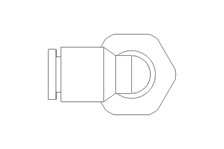 Anschlusswinkel 1/4 D6