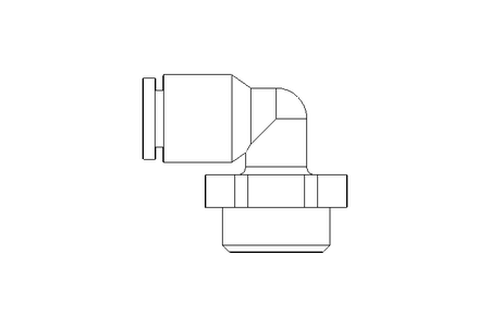 Anschlusswinkel 1/4 D6