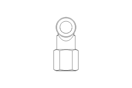 Winkelverschraubung 8 R1/4" Niro