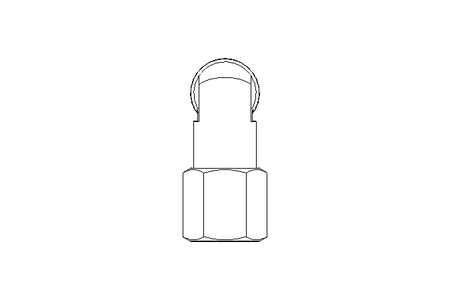 Winkelverschraubung 8 R1/4" Niro