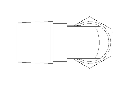 Winkelverschraubung 8 R1/4" Niro