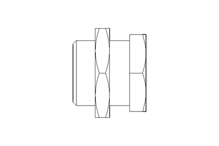 Переборочное штутцерное соединение G1/8"