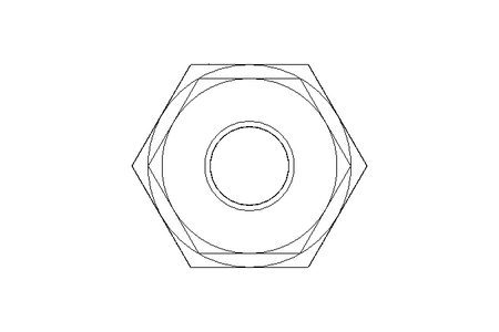 Переборочное штутцерное соединение G1/8"