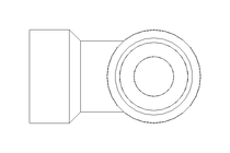 TEE CONNECTOR    2070  3/8-3/8