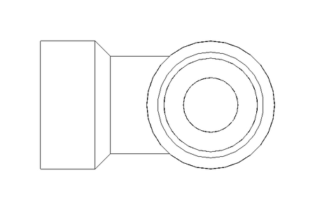 TEE CONNECTOR    2070  3/8-3/8