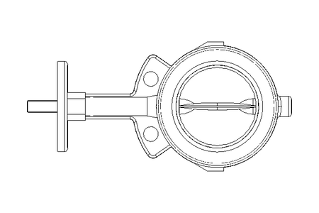 Absperrklappe DN80