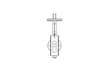 Absperrklappe DN80