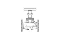 SHUT-OFF VALVE DN100 PN25/40