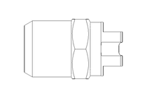 FLAT JET NOZZLE H-1/4-VV-SS