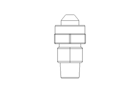 Vollstrahldüse 1/4 NPT Niro