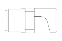 Flachstrahldüse 1/2 AN-40-LD PP