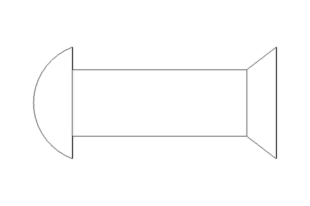 Countersunk rivet DIN 661 3x14 Al