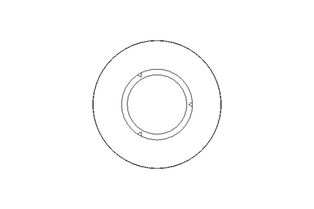 Prego com entalhe ISO 8746 4x8 A2