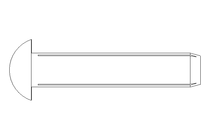 Grooved drive stud ISO8746 2x10 A2