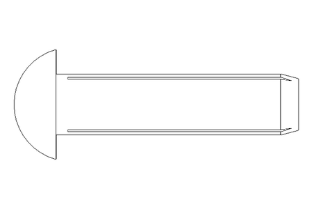 Grooved drive stud ISO8746 3x12 A2