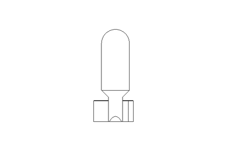 Folding spring bolt 12x24 St