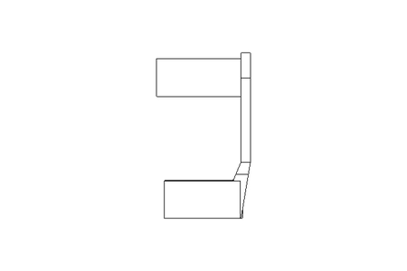 Folding spring bolt 12x24 St