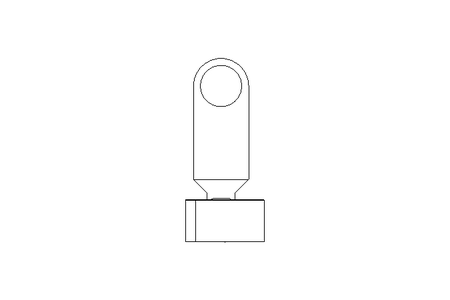 Folding spring bolt 12x24 St