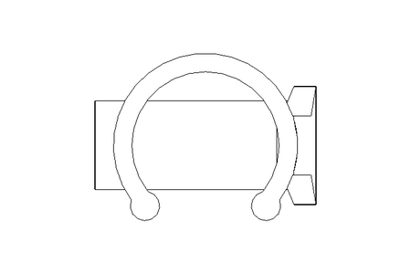 Folding spring bolt 12x24 St