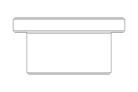 Plain bearing bush V 12x18x24x12x3