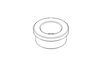 Plain bearing bush V 14x20x23x10x3