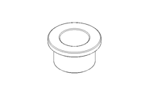 Plain bearing bush V 15x21x27x15x3