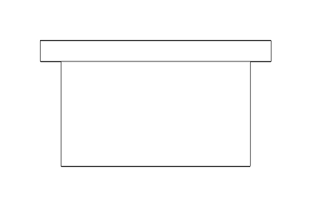 Plain bearing bush V 35x45x55x25x5