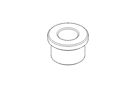 Plain bearing bush V 6x10x12x8x2