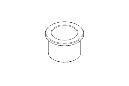 Plain bearing bush V 12x15x18x12x1.5