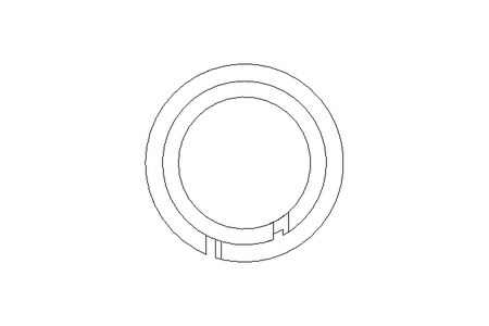 Plain bearing 10x11.6x15x9.6x0.8