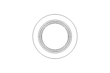 Plain bearing bush BB 12x14x20x7x1