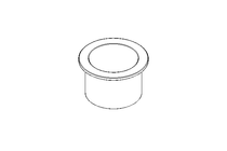 Plain bearing bush BB 30x34x42x26x2