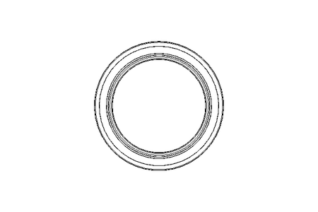 Shaft seal AS 40x55x8 NBR DIN3760