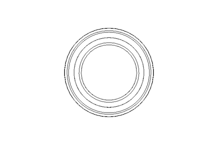 Grooved ring NAPN 10x16x4.5 NBR