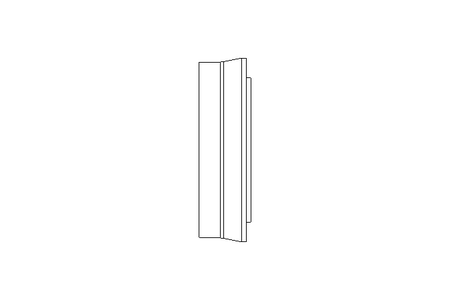 Grooved ring NAPN 10x16x4.5 NBR