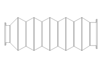 Soffietto L=100-320 d=28 D=39